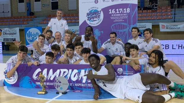 Real Madrid - 2022 Ciutat de L'Hospitalet Junior Tournament champions